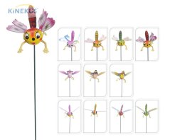 Dekoráció rovar egy botra színes