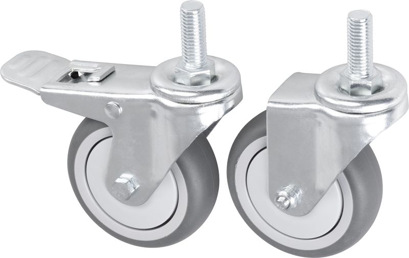 Räder für den Kamado Egg Grill, mit und ohne Bremse