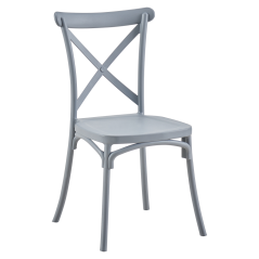 Stapelstuhl, grau, SAVITA