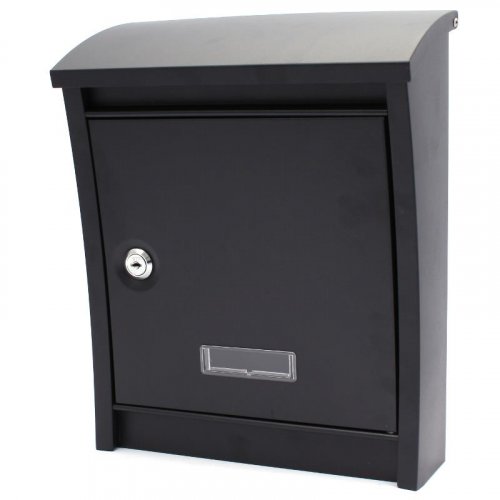 Cutie poștală DALMATIA neagră mat 25x32x8-12cm, XL-TOOLS