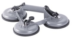 Glashalter Strend Pro CUP-785, Saugnapf, 3-domig, Metall, Zn
