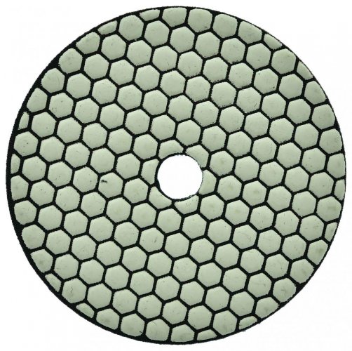 Disc de șlefuit diamantat 125 mm, granulație 1500 Velcro, șlefuire uscată, GEKO