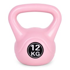 Kettlebell 12 kg rózsaszín (akce)
