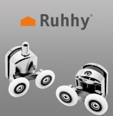 Kotačići za tuš kabinu - 8 kom. Ruhhy 22900