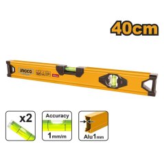 Vodováha 400mm ALU 2 frei INGCO KLC