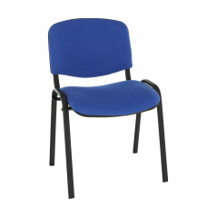 Stuhl, blau, ISO NEU