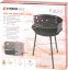 Grill Strend Pro Fabio, BBQ, Holzkohle, 38x38x55 cm