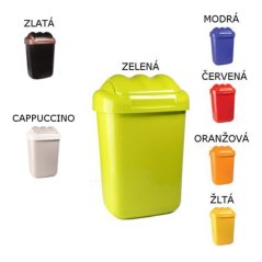 Coș de gunoi UH 30 l FALA auriu