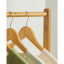 Mobiler Kleiderbügel, Bambus, Breite 100 cm, VIKIR TYP 3
