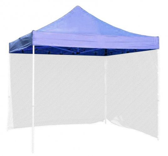 Dach FESTIVAL 45, blau, für ein Zelt, UV-beständig