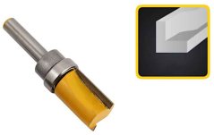 Frez trzpieniowy do wpustów, średnica 16 mm, wysokość 19 mm, trzpień 8 mm, XL-TOOLS