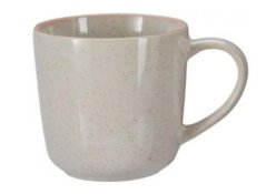 Cană din gresie 330 ml crem