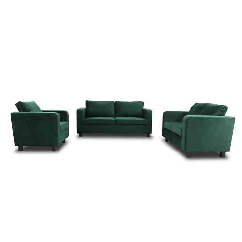 Fotelja, tkanina smaragd, LUANA