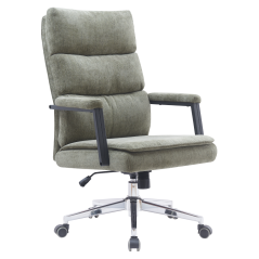 Uredska stolica, zelena/krom, ZATVORENO (akce)