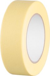 Strend Pro Klebeband, 38 mm, L-50 m, 80 °C, Malen, Abdecken, Kleben, Gelb