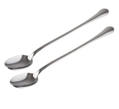 Löffel Limo Metall 20,5cm 2 Stück KLASIK