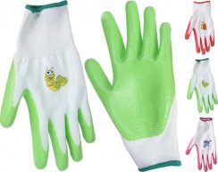 Otroške vrtne rokavice 21 cm, barvne