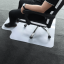 Ochranná podložka pod stoličku, mliečna, 90x120 cm, 1,8 mm, ELLIE NEW TYP 9