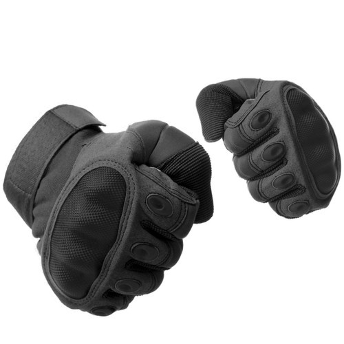 Taktické rukavice XL - čierne Trizand 21770