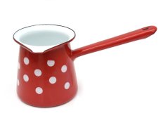 Jezva 250 ml Emaille, Punktedekor