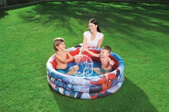 Bazének Bestway® 98018, Spider-Man, dětský, nafukovací, 122x30 cm