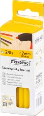Stick Strend Pro GS-201D, 100x07 mm, gelb, Packung. 24 Stück, schmelzbar