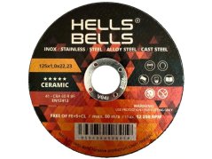 Hells Bells kerék 230x2.0x22.2mm, T41, acél/Inox, vágás