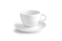 Csésze csészealjjal 200 ml, 2 + 2 készlet PREMIUM lungo