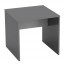 Radni stol, grafit/bijela, RIOMA NEW TIP 17