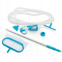 Kit de curățare piscină, aspirator de apă - plasă cu perie INTEX 28003
