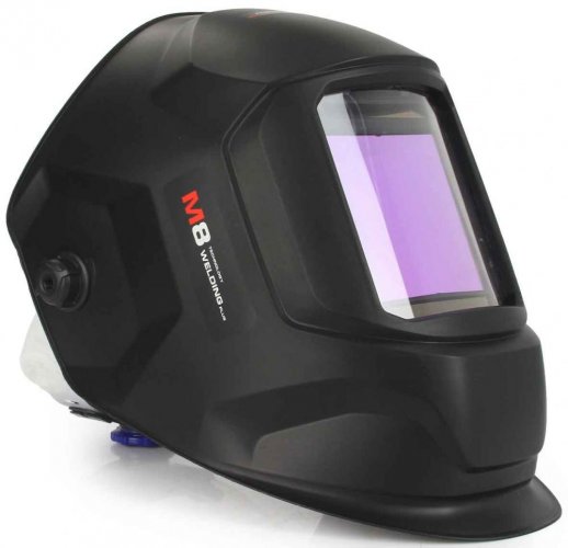 Samozatamnjujuća maska ​​za zavarivanje F2, vizir 100 x 93 mm, 4 senzora, MAR-POL