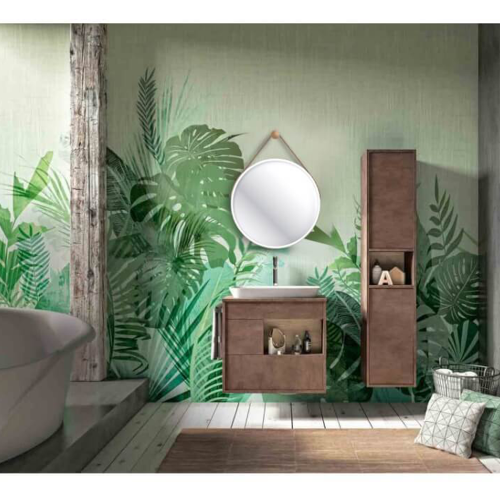 Oglindă, bambus alb, LEMI 1
