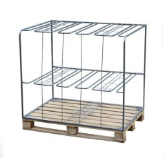 Stojan na lopaty a rýle + pal