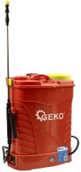 Akkusprühgerät 16 Liter, Akku 12V-8Ah, rot, GEKO