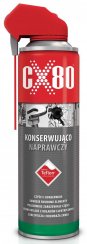Spray lubrifiant și conservant cu aditiv teflon 500 ml, cap DUO, CX-80