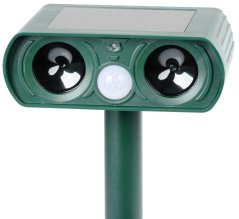 Abwehrmittel Strend Pro, Ultraschall, für Tiere, Solar, 145x95x395 mm