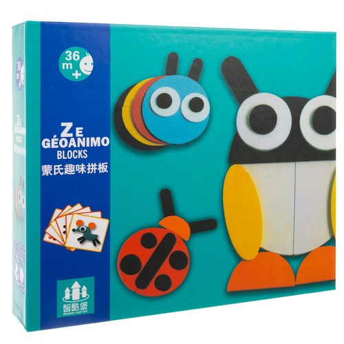 Lesena sestavljanka - Kruzzel 22426 puzzle