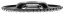 Raspica za kutnu brusilicu 120 x 6 x 22,2 mm udubljena, niski zub, TARPOL, T-85