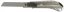 Nôž s ulamovacou čepeľou 18 mm, kovový s tlačítkom Profi, MAR-POL