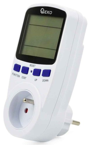 Wattmeter - merač spotreby elektrickej energie, GEKO
