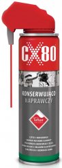 Spray smarowo-konserwujący z dodatkiem teflonu 250 ml, głowica DUO, CX-80