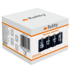 Kuhinjske posode - 4 kom Ruhhy 24578