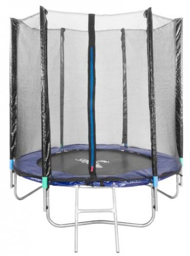 Skipjump GS06 trampolin, 183 cm, zunanja mreža, lestev