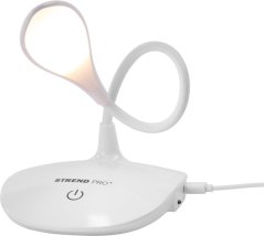 Svetilka Strend Pro, namizna, LED, izbira jakosti svetlobe, USB, 2 W, bela