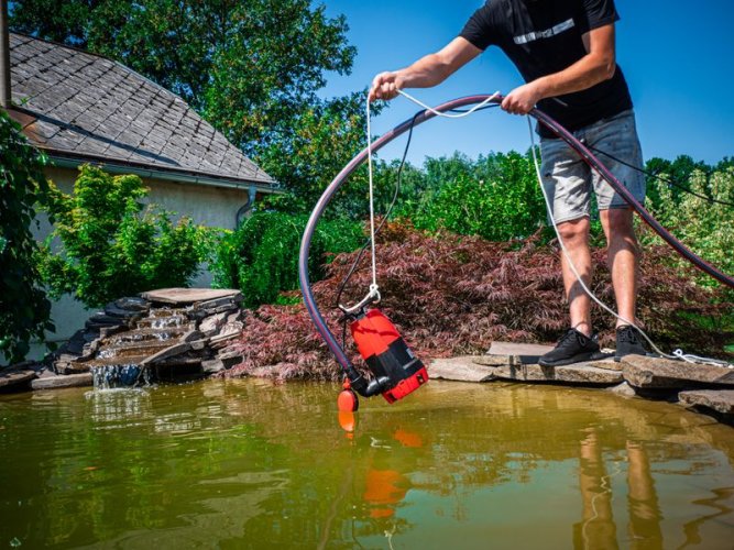 Pompa Strend Pro MC900E, 900W, do wody błotnistej, 18000 l/h, kabel 10 m, kombinowana, 2w1-OFERTA SPECJALNA