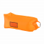 Nafukovací sedací vak/lazy bag, oranžová, LEBAG