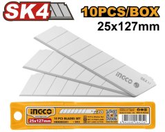 Tartalék penge 25x127mm 10db-os INGCO Industrial készlet