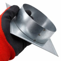 Pozinkovaná rúrová rozeta 120mm (akce)