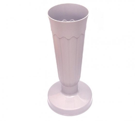 Nagrobna vaza z obremenitvijo GREY 32 cm