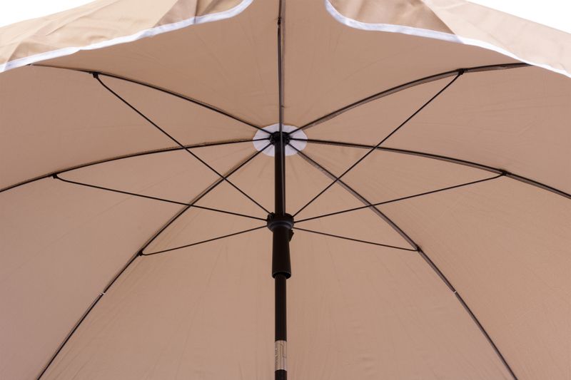 Parasol Betty, 200 cm, 22/25 mm, z zawiasem, beżowy